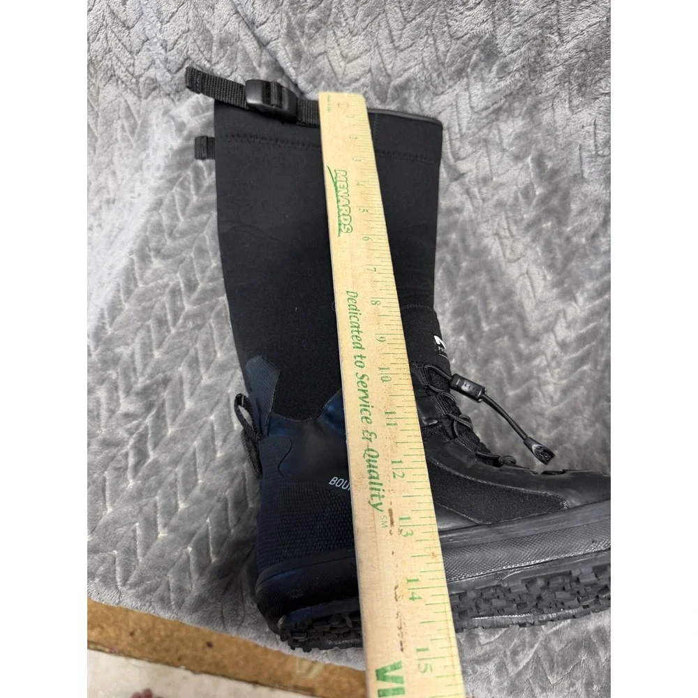NRS Boundary Boots 7 Black Excellent Waterproof Neoprene Paddling 30035.02